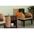 Extremadamente atractiva estilo de agua Hyacinth Sofa Set para conjunto de vida interior